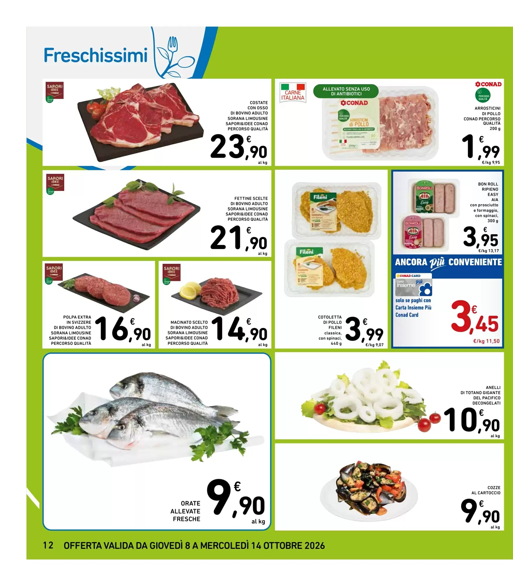 Volantino promozionale Spazio Conad  valide dal 08/10/2026 - Pagina 12.