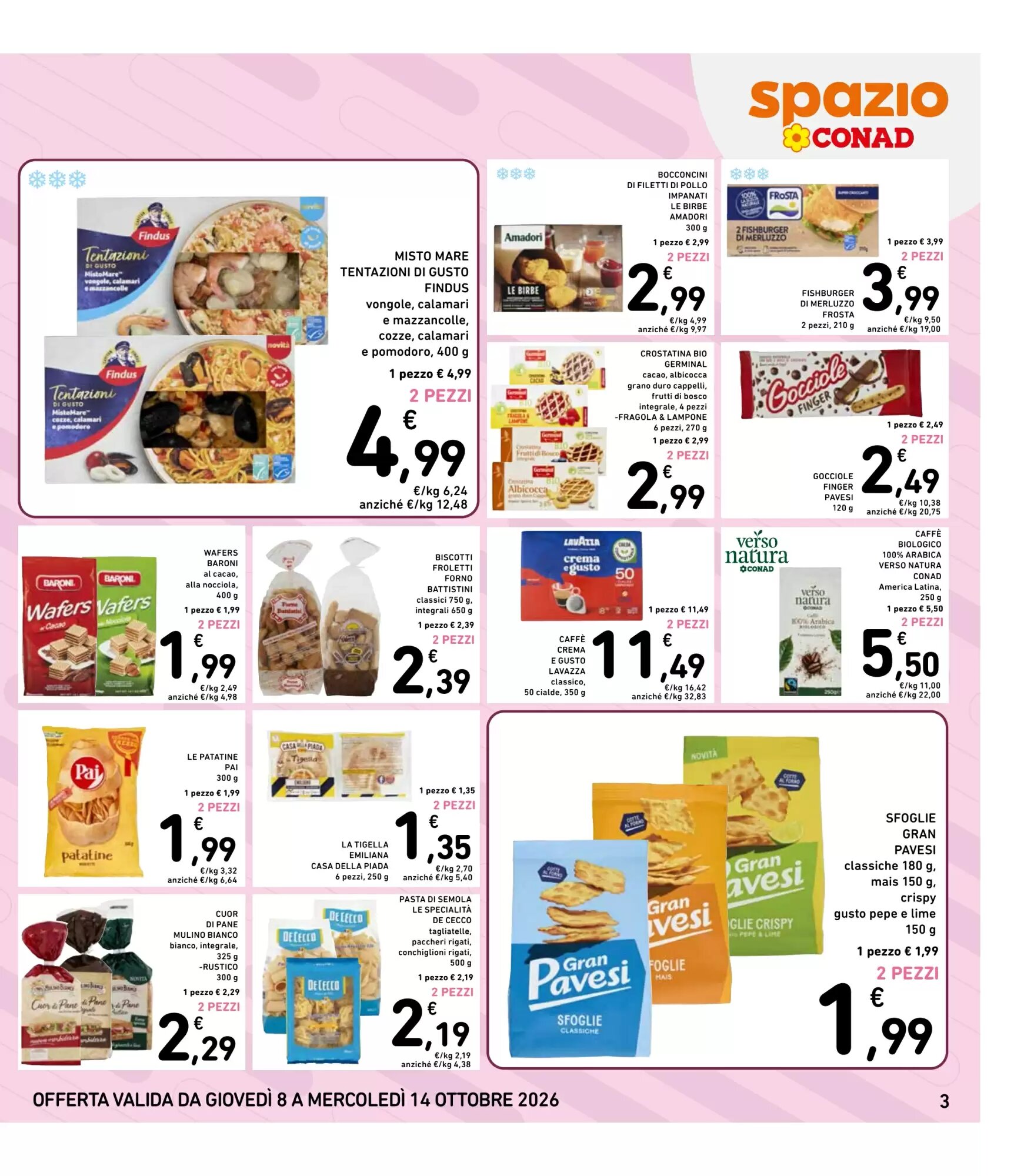 Volantino promozionale Spazio Conad  valide dal 08/10/2026 - Pagina 3.