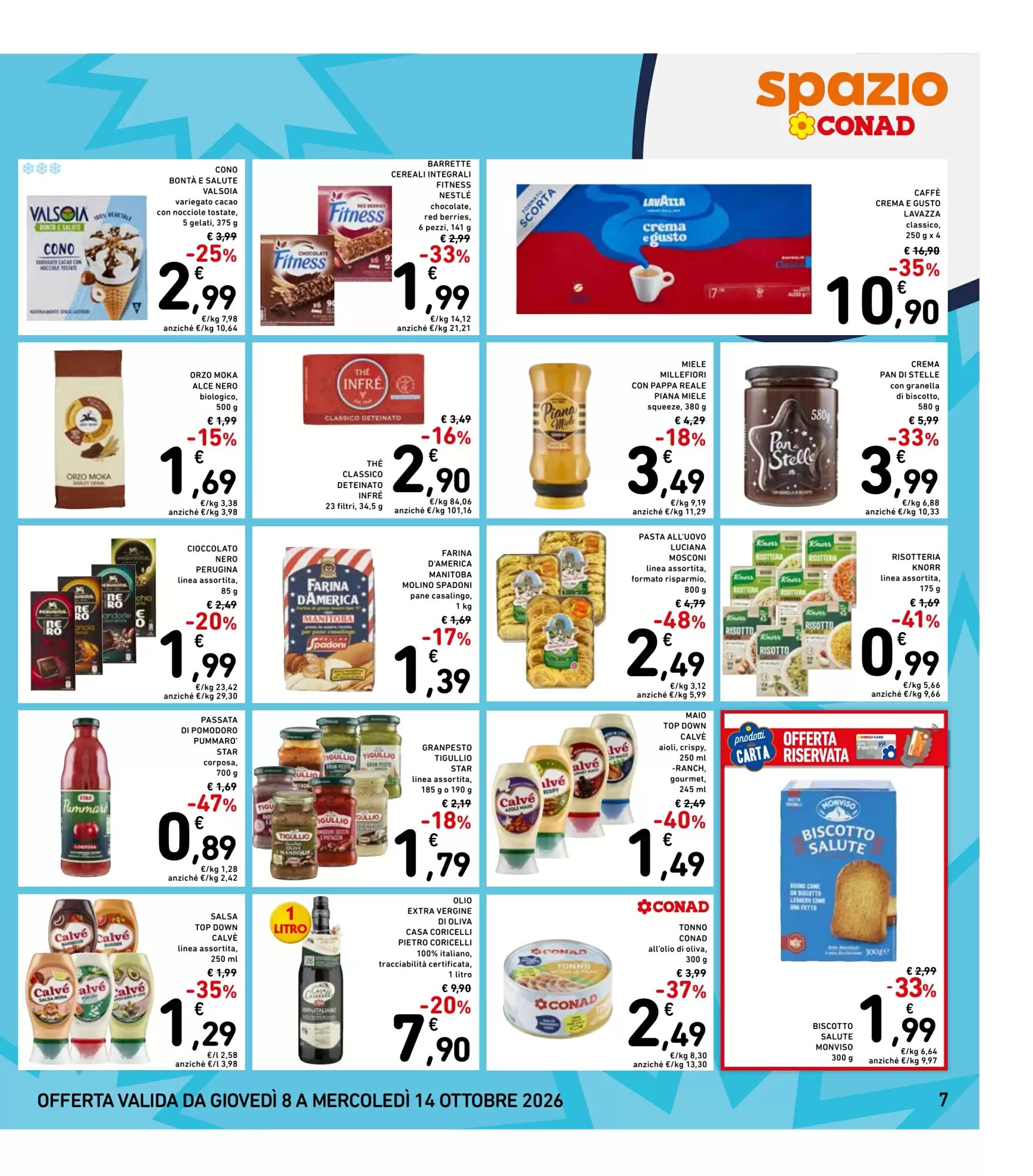 Volantino promozionale Spazio Conad  valide dal 08/10/2026 - Pagina 7.