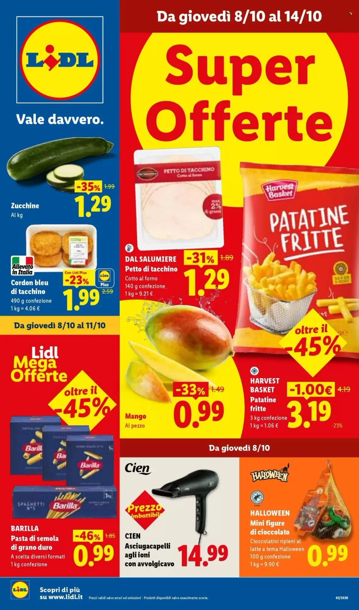 Volantino promozionale Lidl  valide dal 08/10/2026 - Pagina 1.