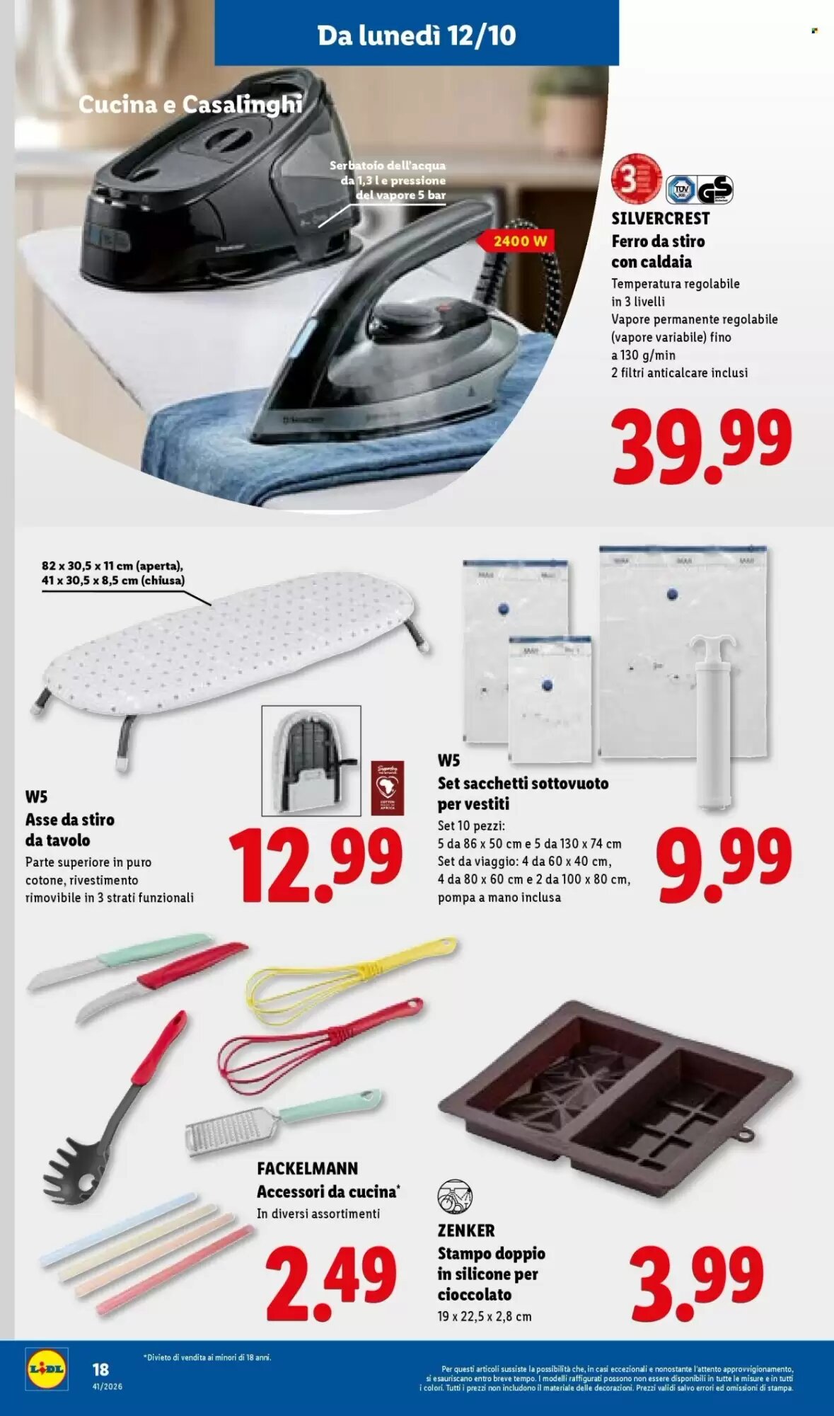 Volantino promozionale Lidl  valide dal 08/10/2026 - Pagina 38.