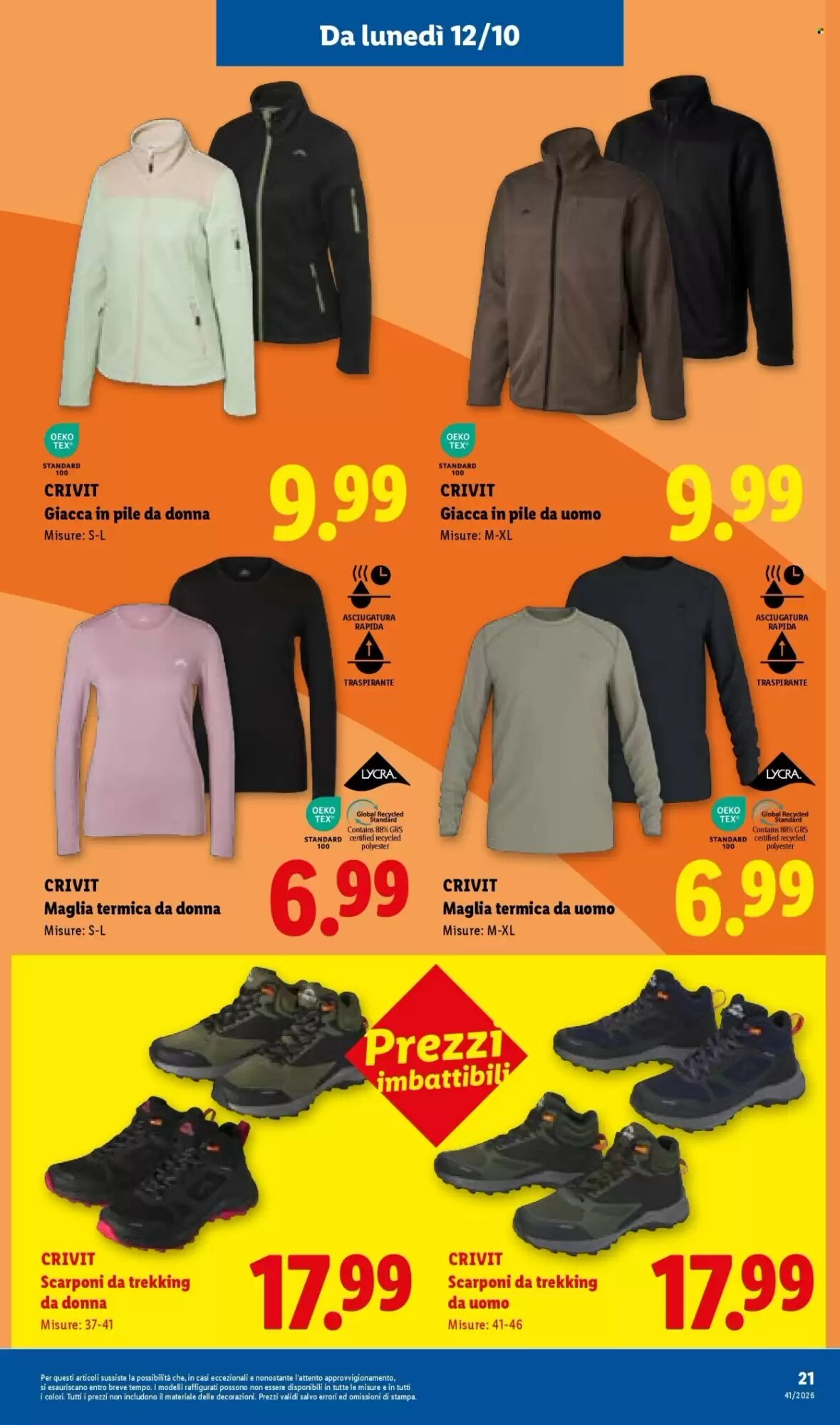 Volantino promozionale Lidl  valide dal 08/10/2026 - Pagina 41.