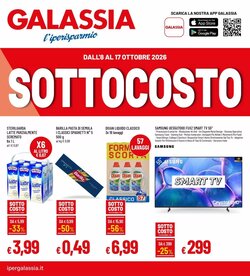 Volantino promozionale Galassia  valide dal 08/10/2026