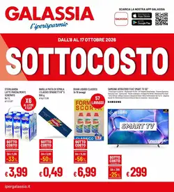 Volantino promozionale Galassia  valide dal 08/10/2026