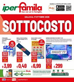 Volantino promozionale IperFamila  valide dal 08/10/2026