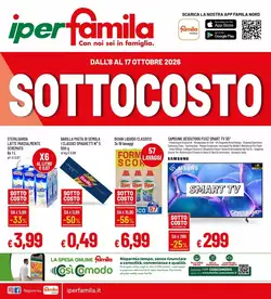 Volantino promozionale IperFamila  valide dal 08/10/2026