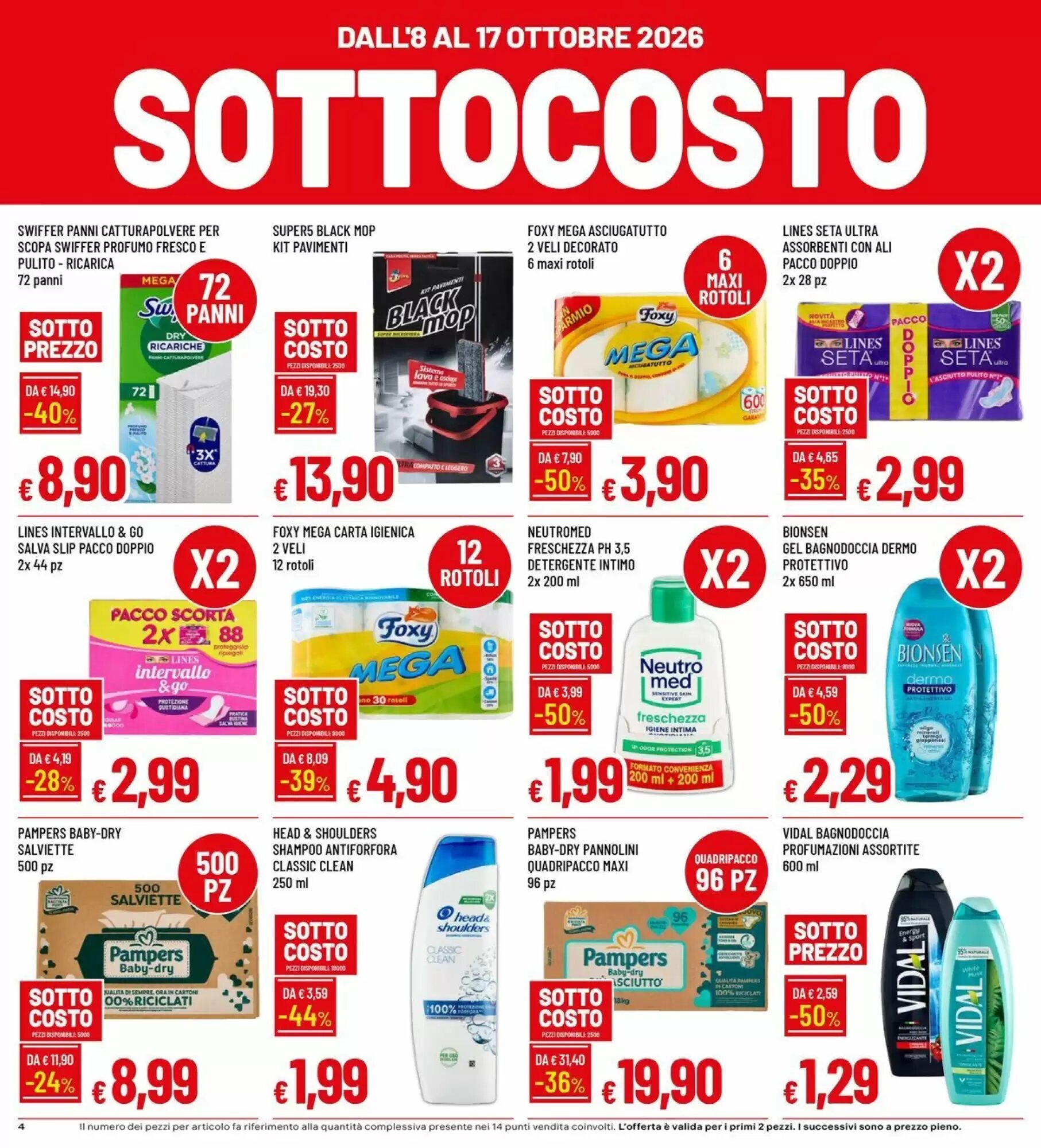 Volantino promozionale IperFamila  valide dal 08/10/2026 - Pagina 4.