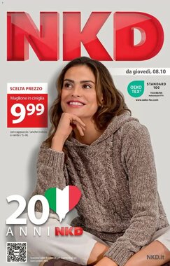 Volantino promozionale NKD  valide dal 08/10/2026