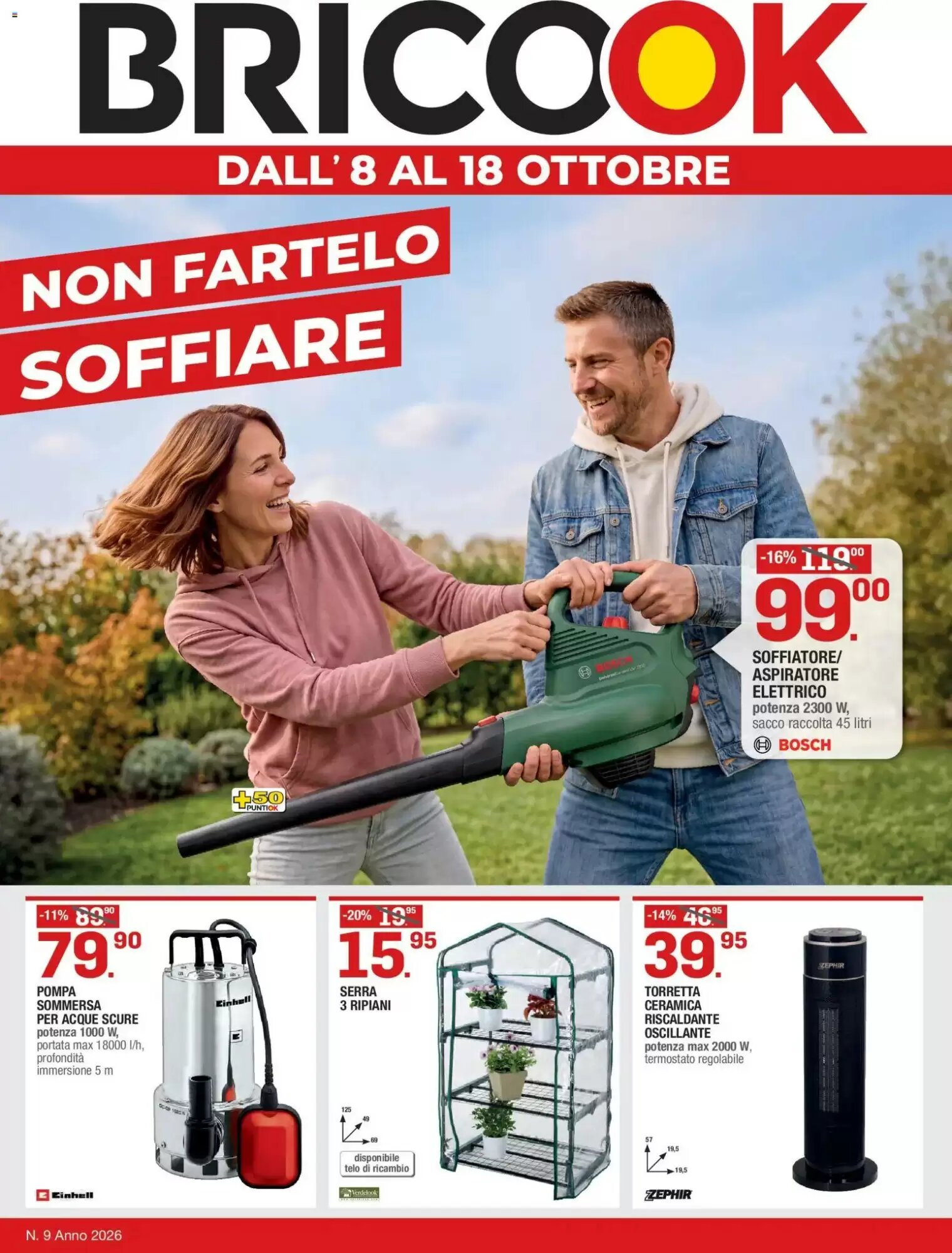 Volantino promozionale Brico OK  valide dal 08/10/2026 - Pagina 1.