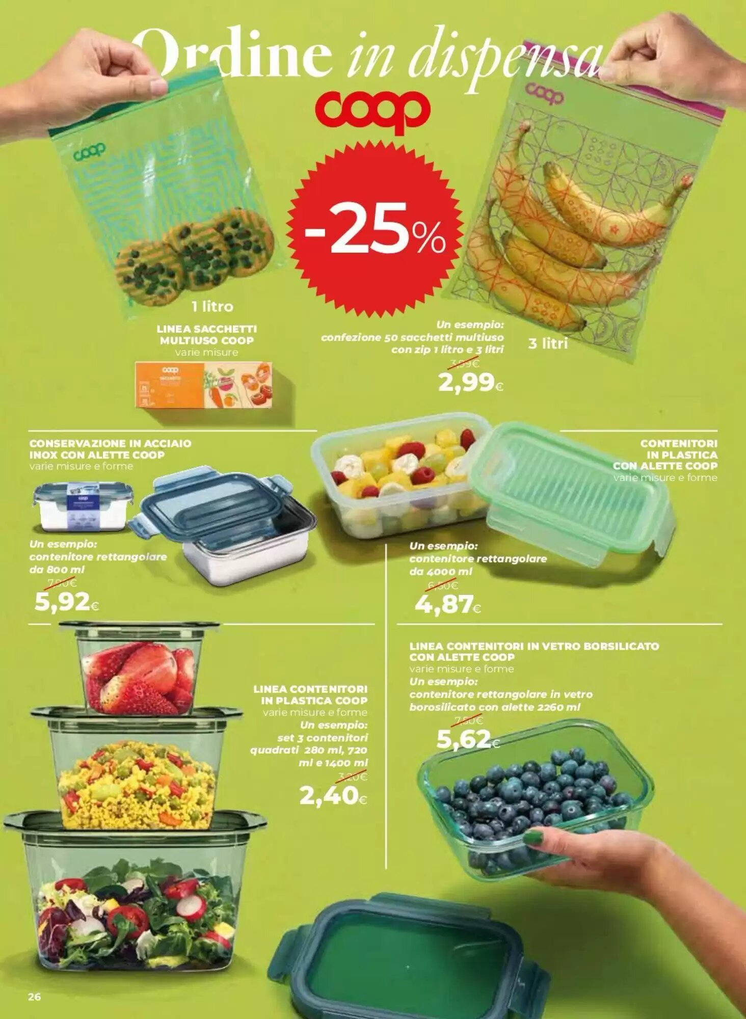 Volantino promozionale Coop  valide dal 08/10/2026 - Pagina 26.