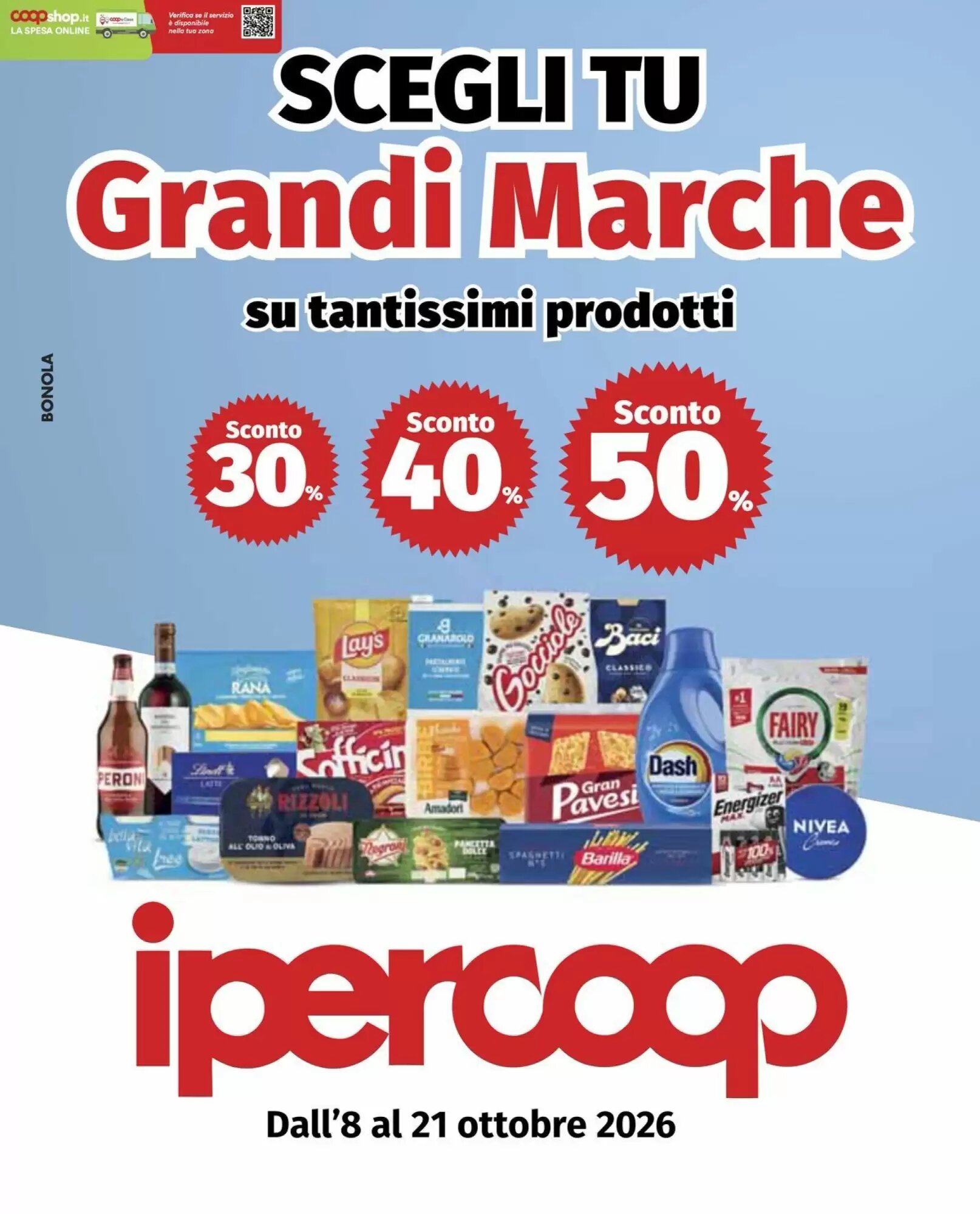 Volantino promozionale Ipercoop  valide dal 08/10/2026 - Pagina 1.