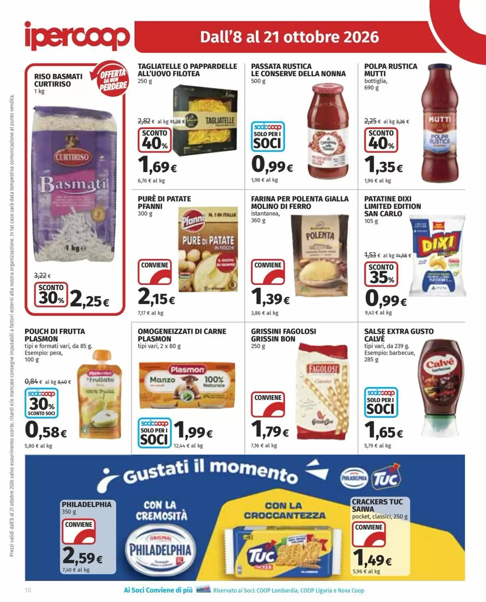 Volantino promozionale Ipercoop  valide dal 08/10/2026 - Pagina 10.