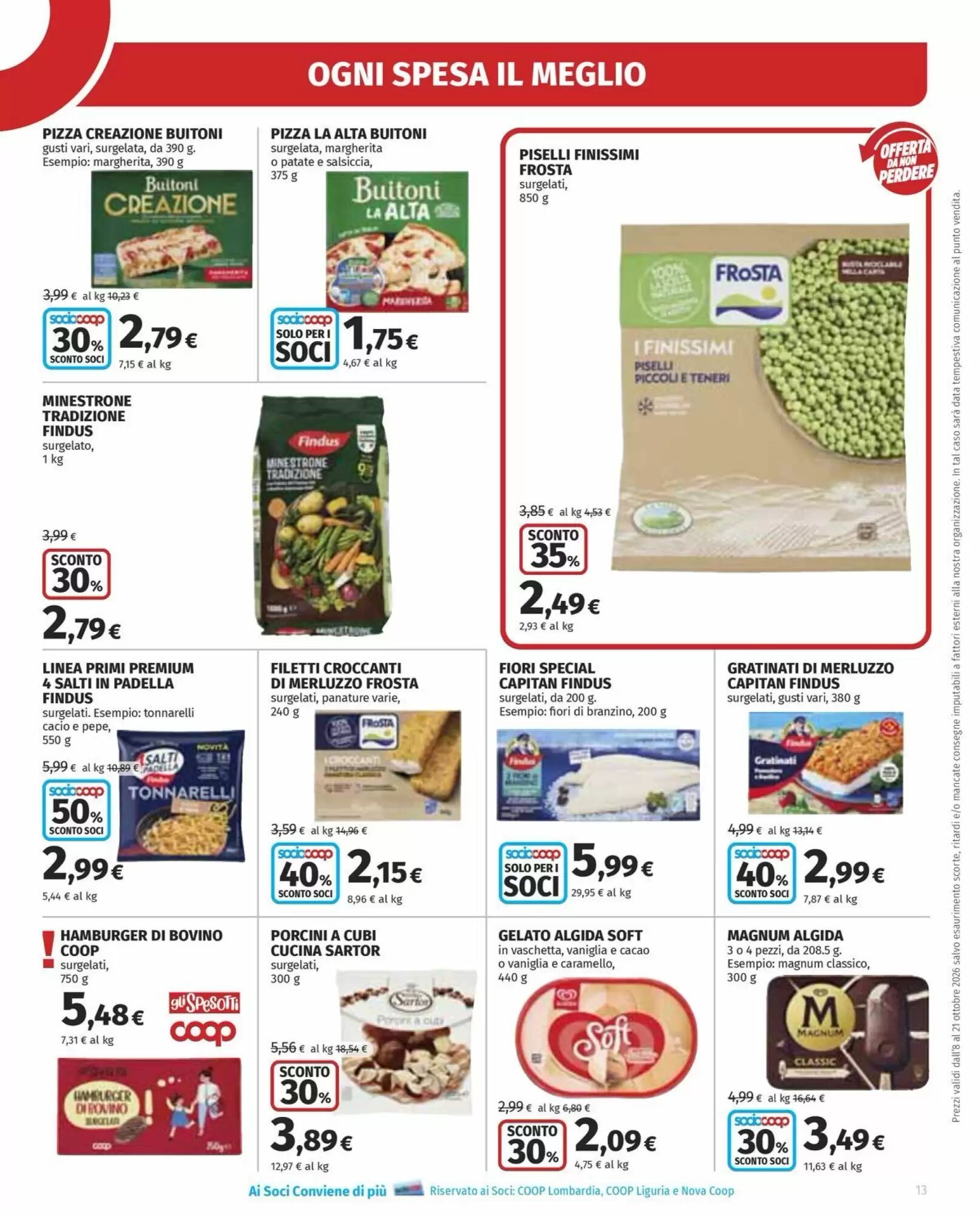 Volantino promozionale Ipercoop  valide dal 08/10/2026 - Pagina 13.