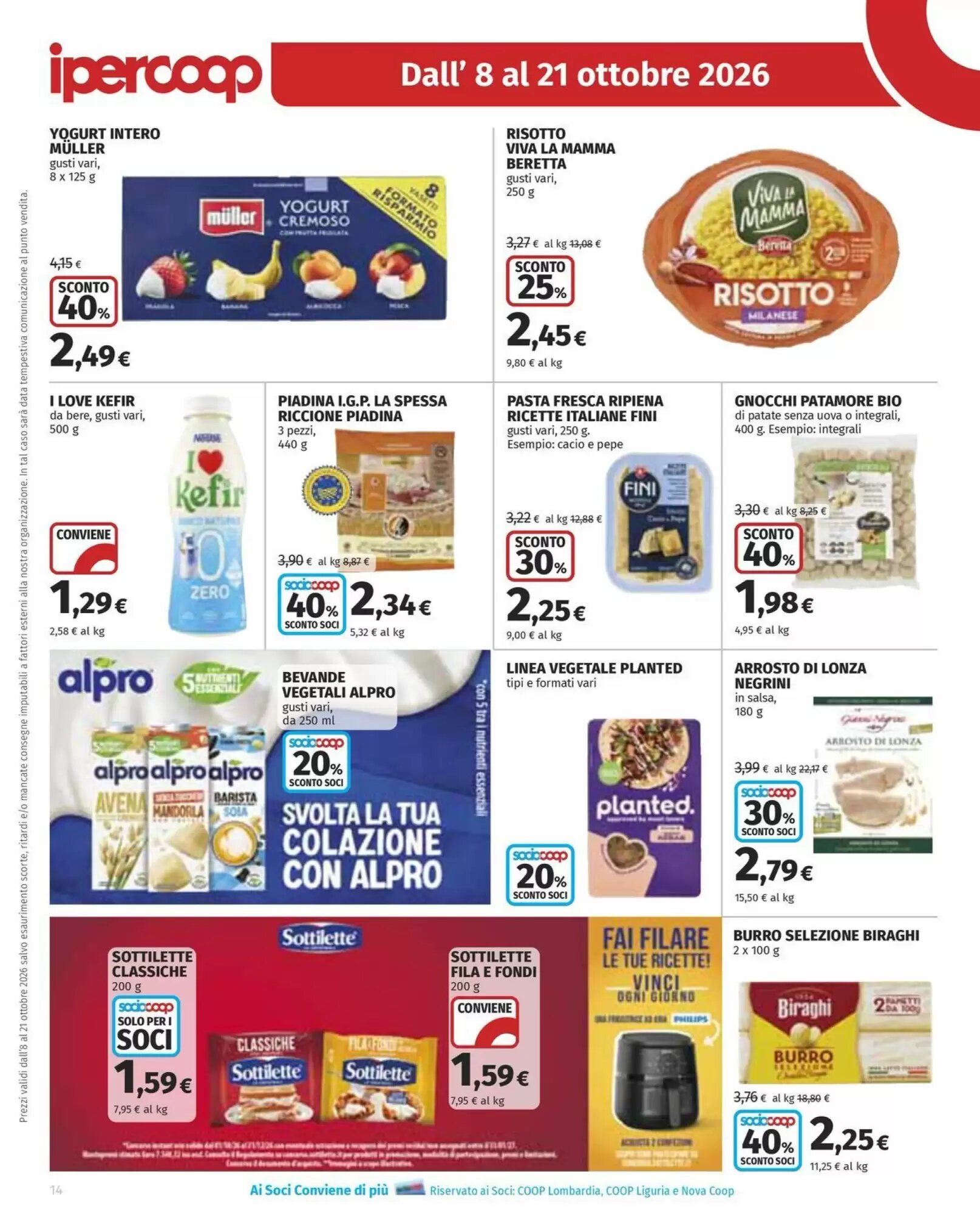 Volantino promozionale Ipercoop  valide dal 08/10/2026 - Pagina 14.