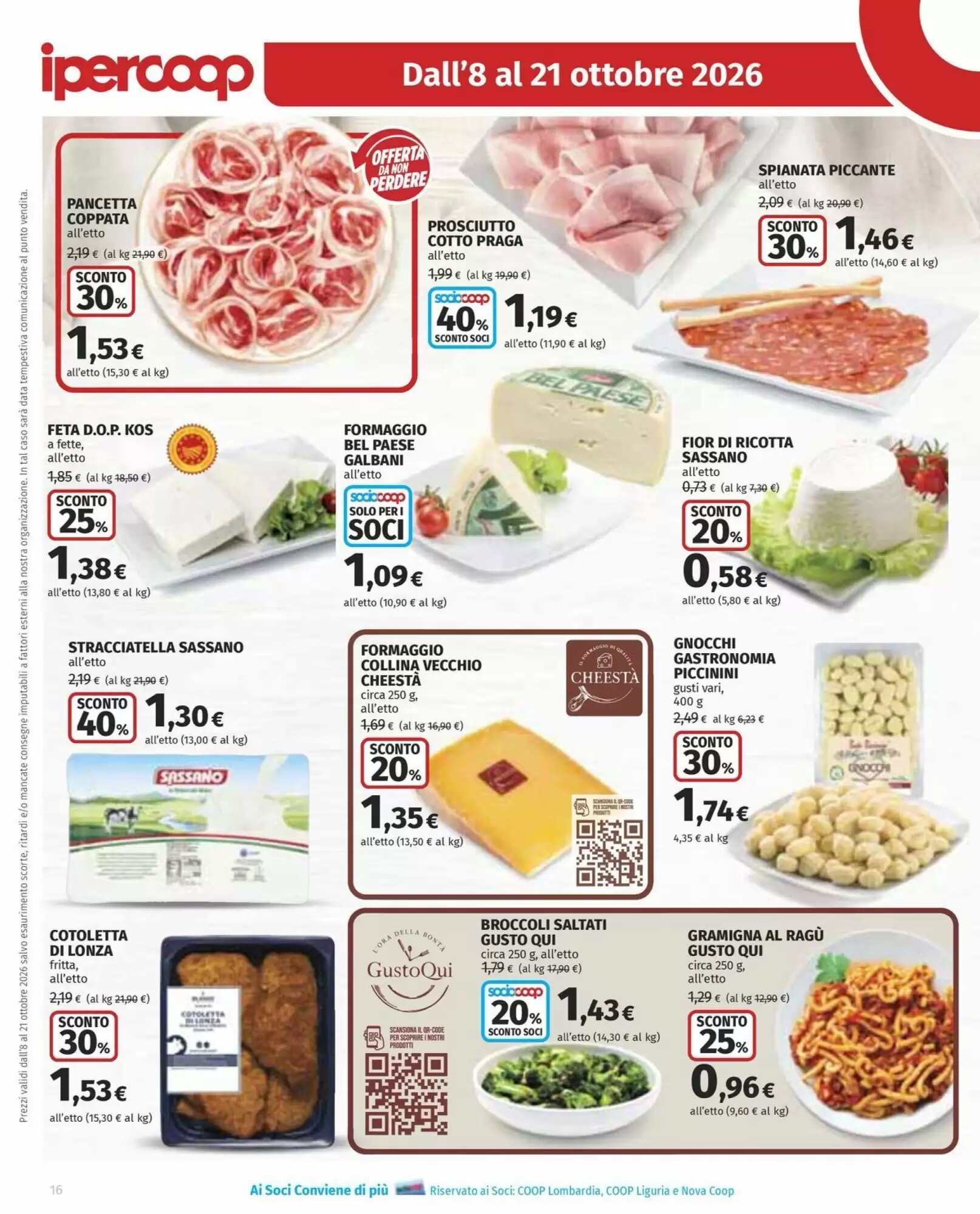 Volantino promozionale Ipercoop  valide dal 08/10/2026 - Pagina 16.