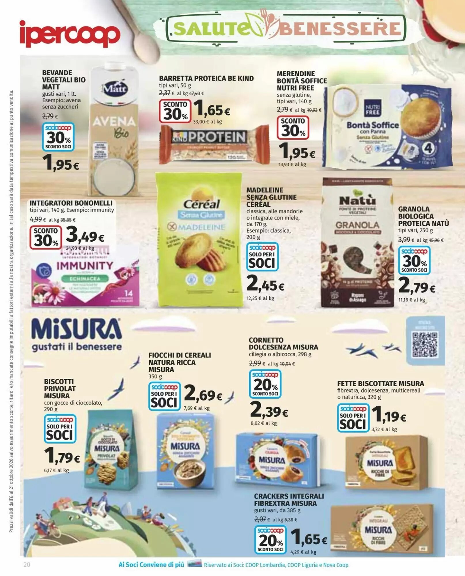 Volantino promozionale Ipercoop  valide dal 08/10/2026 - Pagina 20.