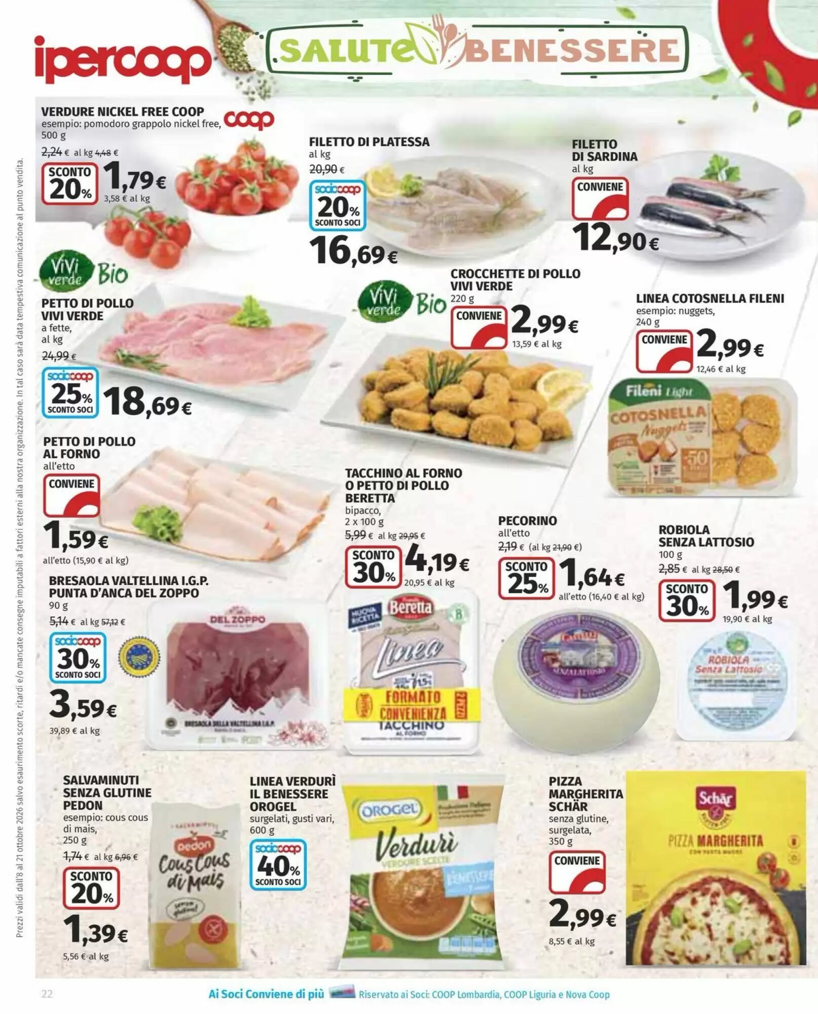 Volantino promozionale Ipercoop  valide dal 08/10/2026 - Pagina 22.