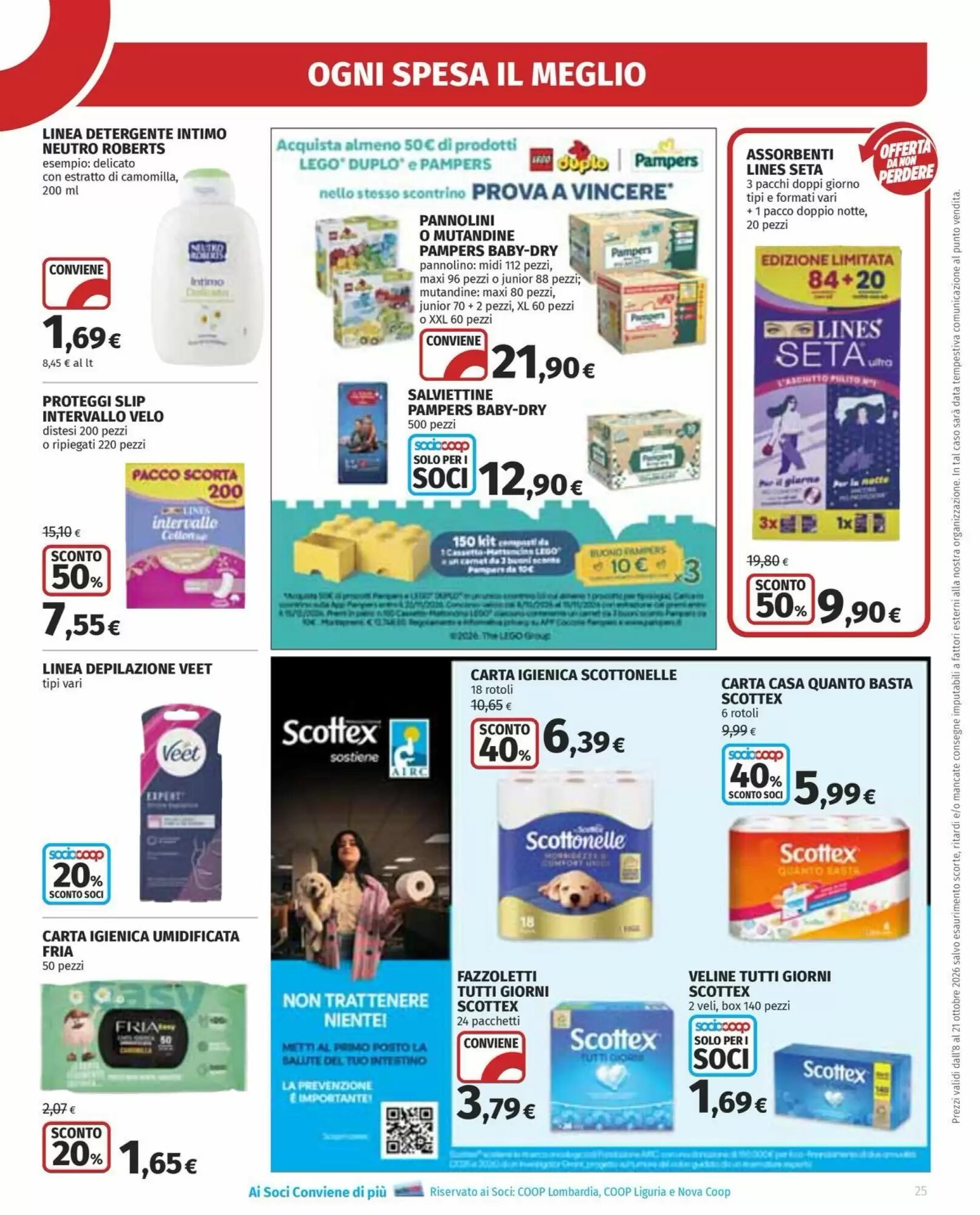 Volantino promozionale Ipercoop  valide dal 08/10/2026 - Pagina 25.