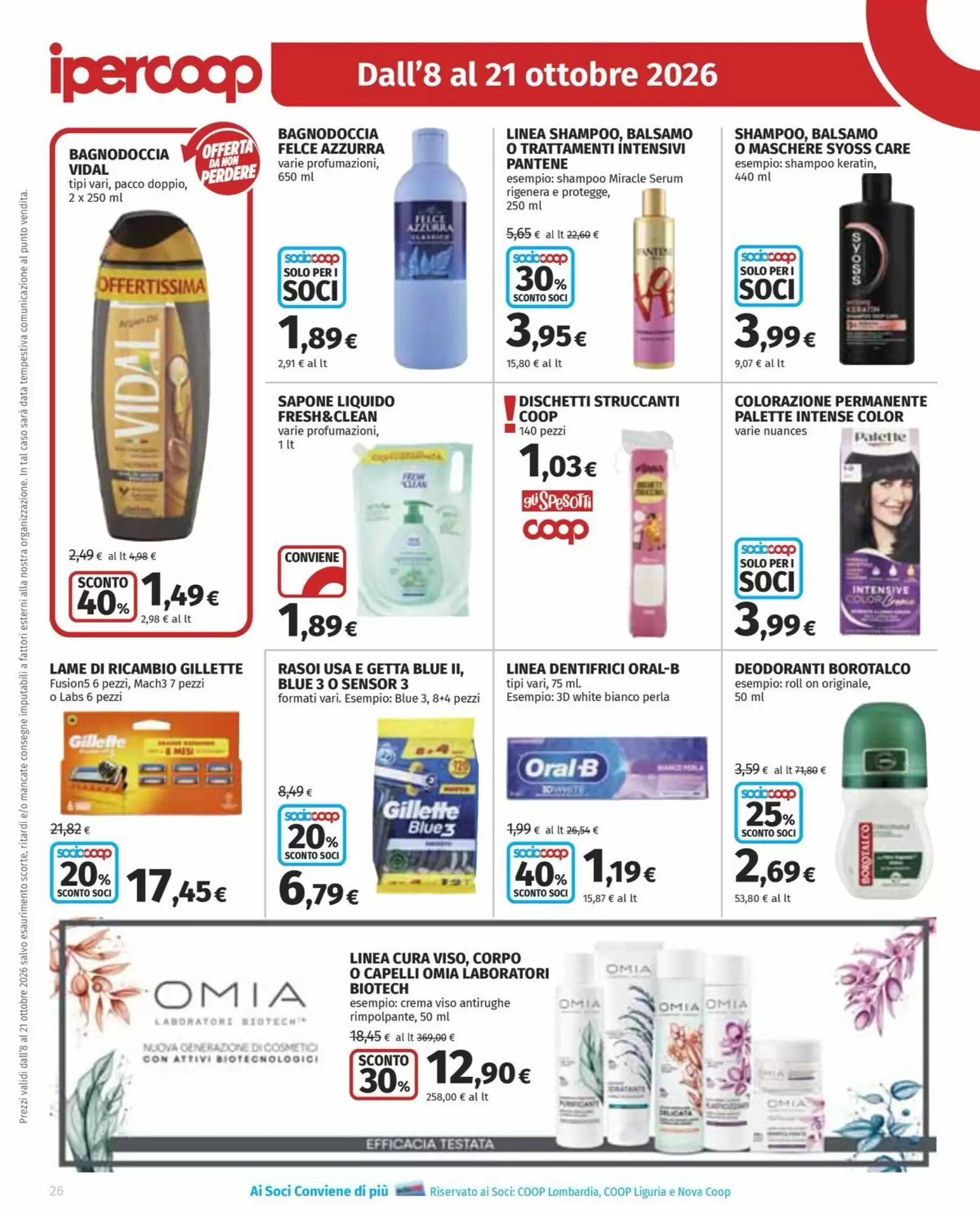 Volantino promozionale Ipercoop  valide dal 08/10/2026 - Pagina 26.