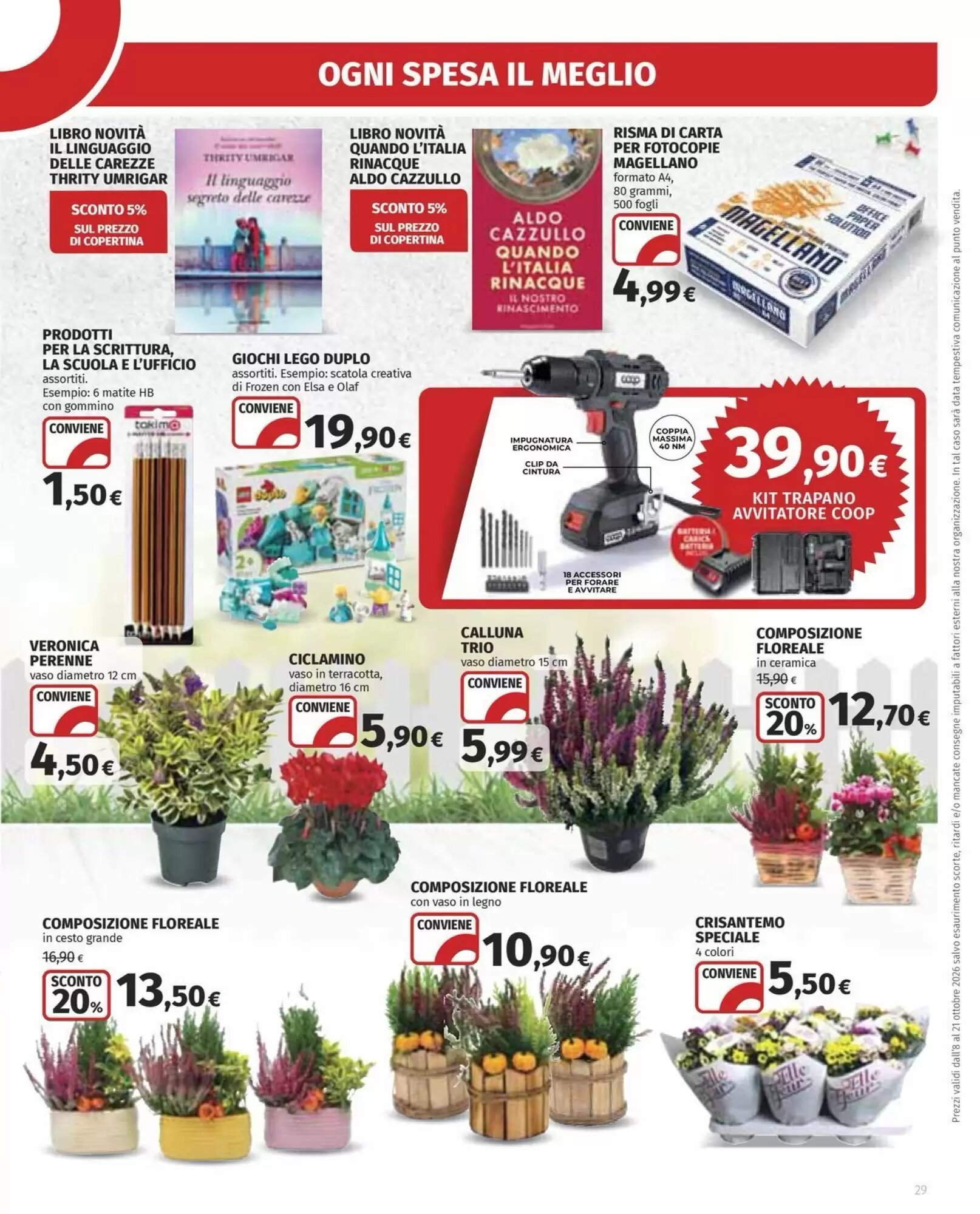 Volantino promozionale Ipercoop  valide dal 08/10/2026 - Pagina 29.