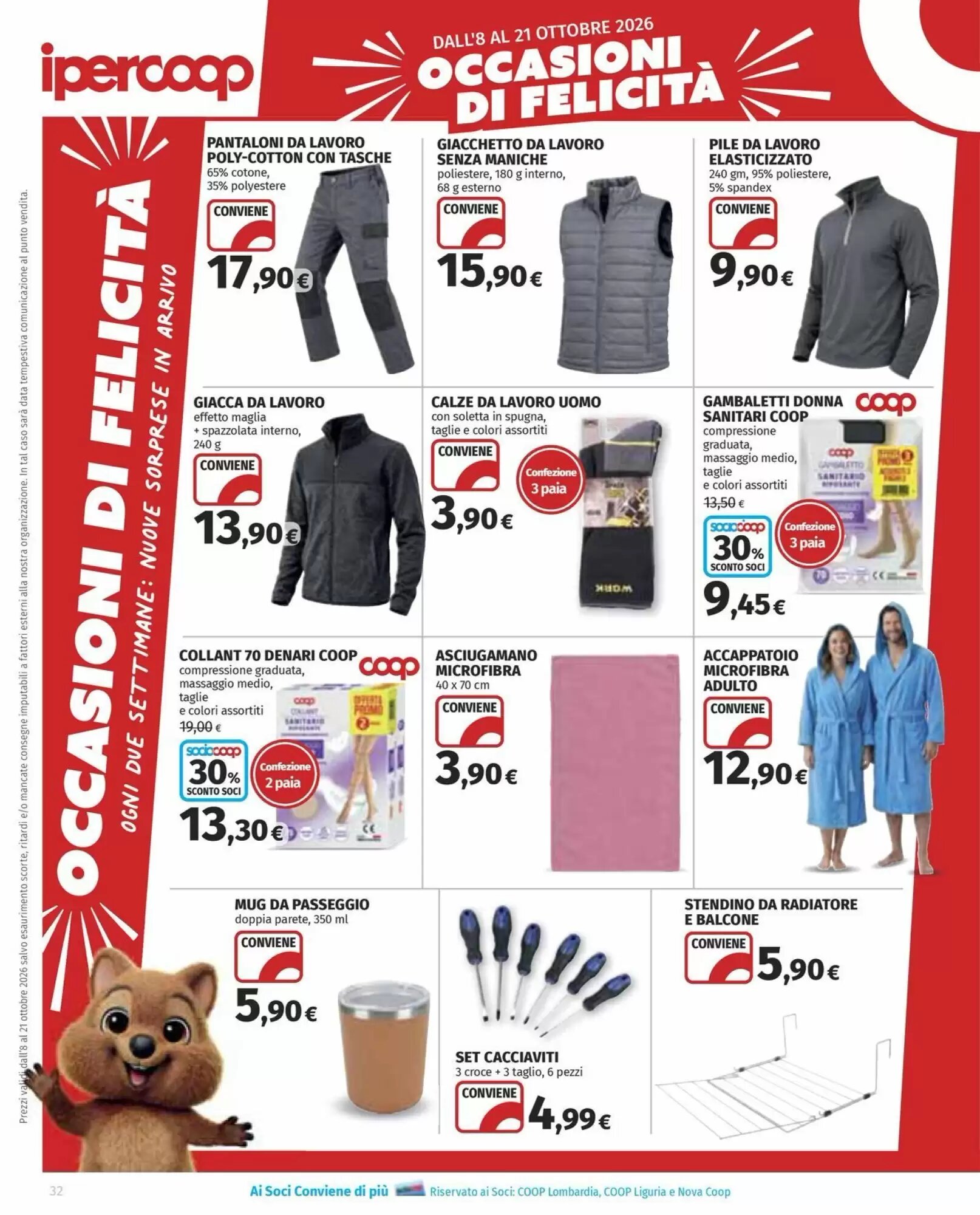 Volantino promozionale Ipercoop  valide dal 08/10/2026 - Pagina 32.
