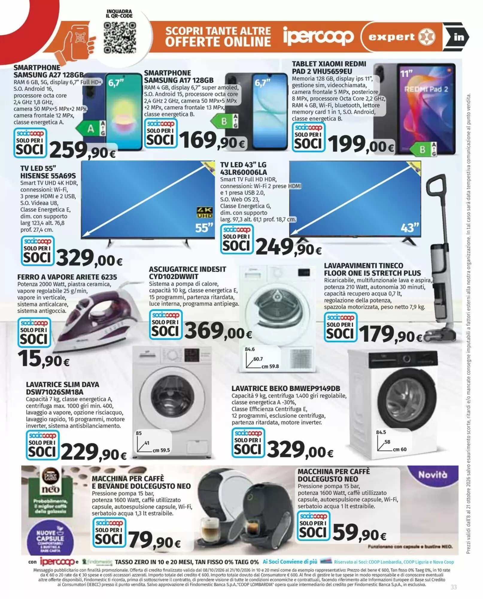 Volantino promozionale Ipercoop  valide dal 08/10/2026 - Pagina 33.