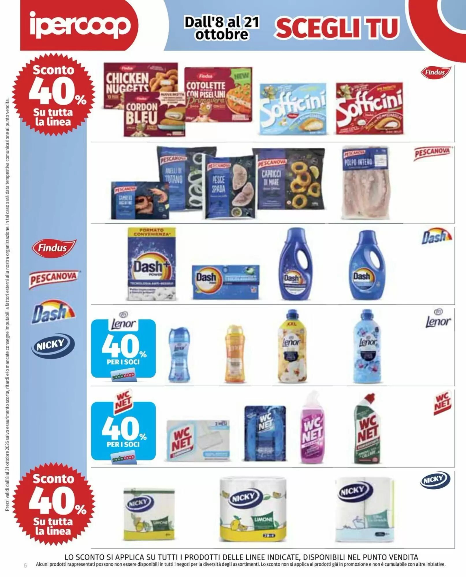 Volantino promozionale Ipercoop  valide dal 08/10/2026 - Pagina 6.
