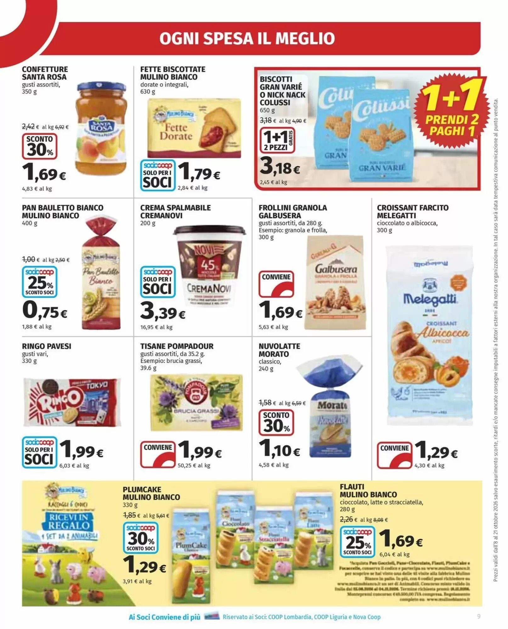 Volantino promozionale Ipercoop  valide dal 08/10/2026 - Pagina 9.