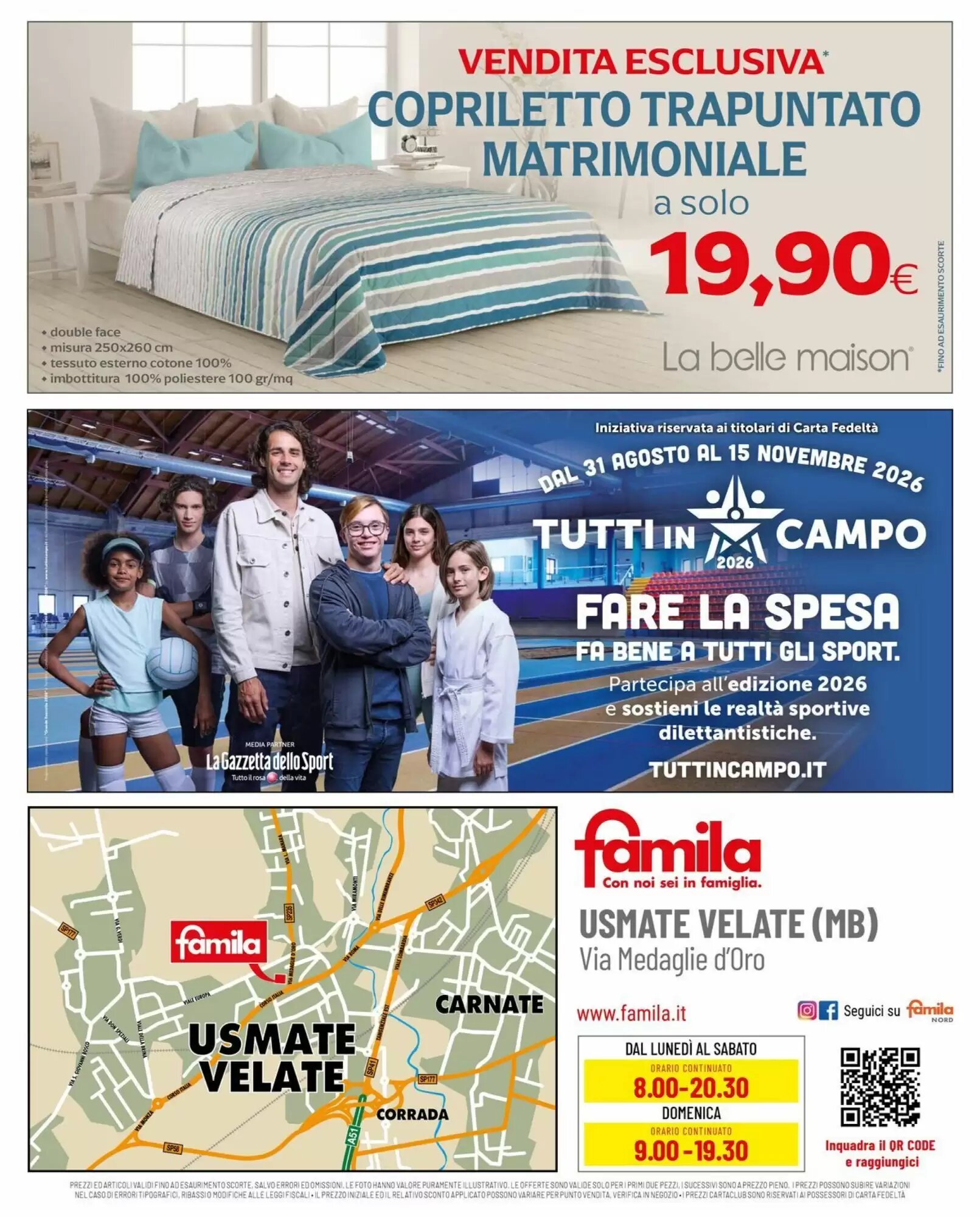 Volantino promozionale Famila  valide dal 08/10/2026 - Pagina 32.