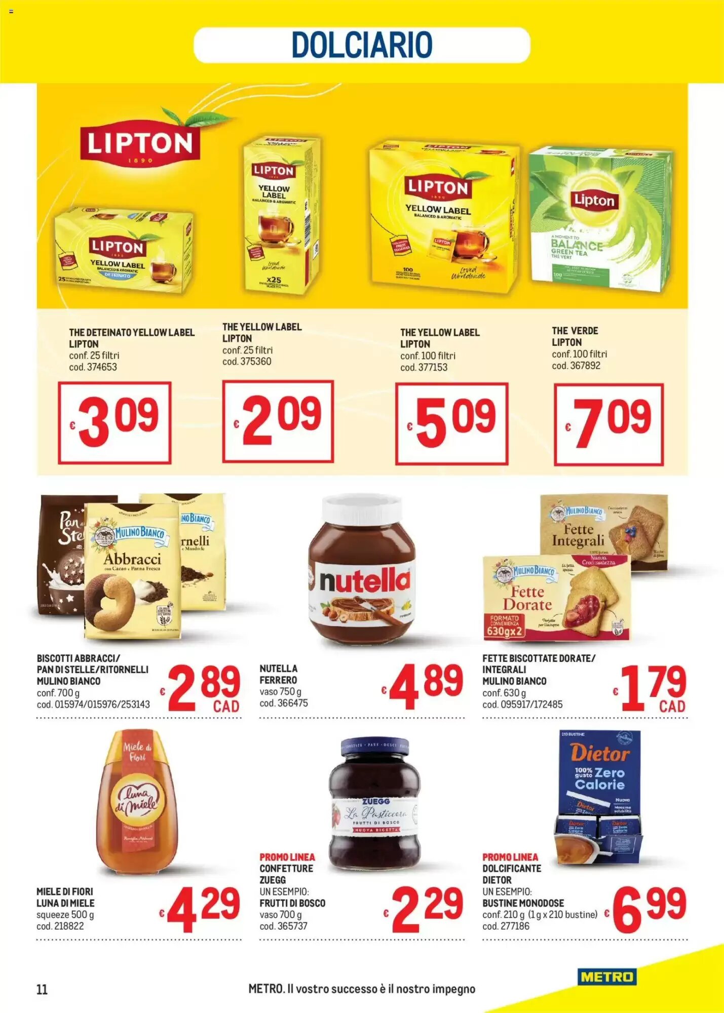 Volantino promozionale Metro  valide dal 08/10/2026 - Pagina 11.