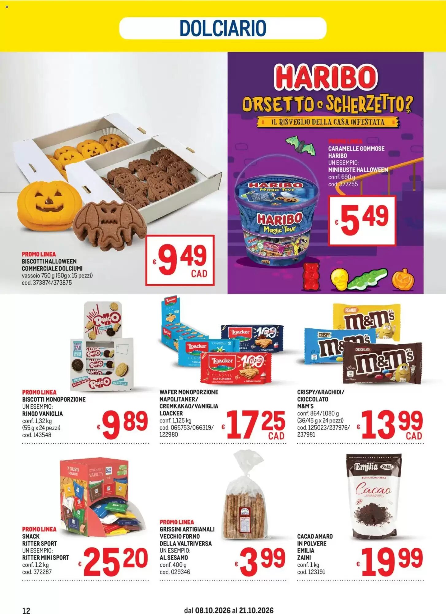 Volantino promozionale Metro  valide dal 08/10/2026 - Pagina 12.