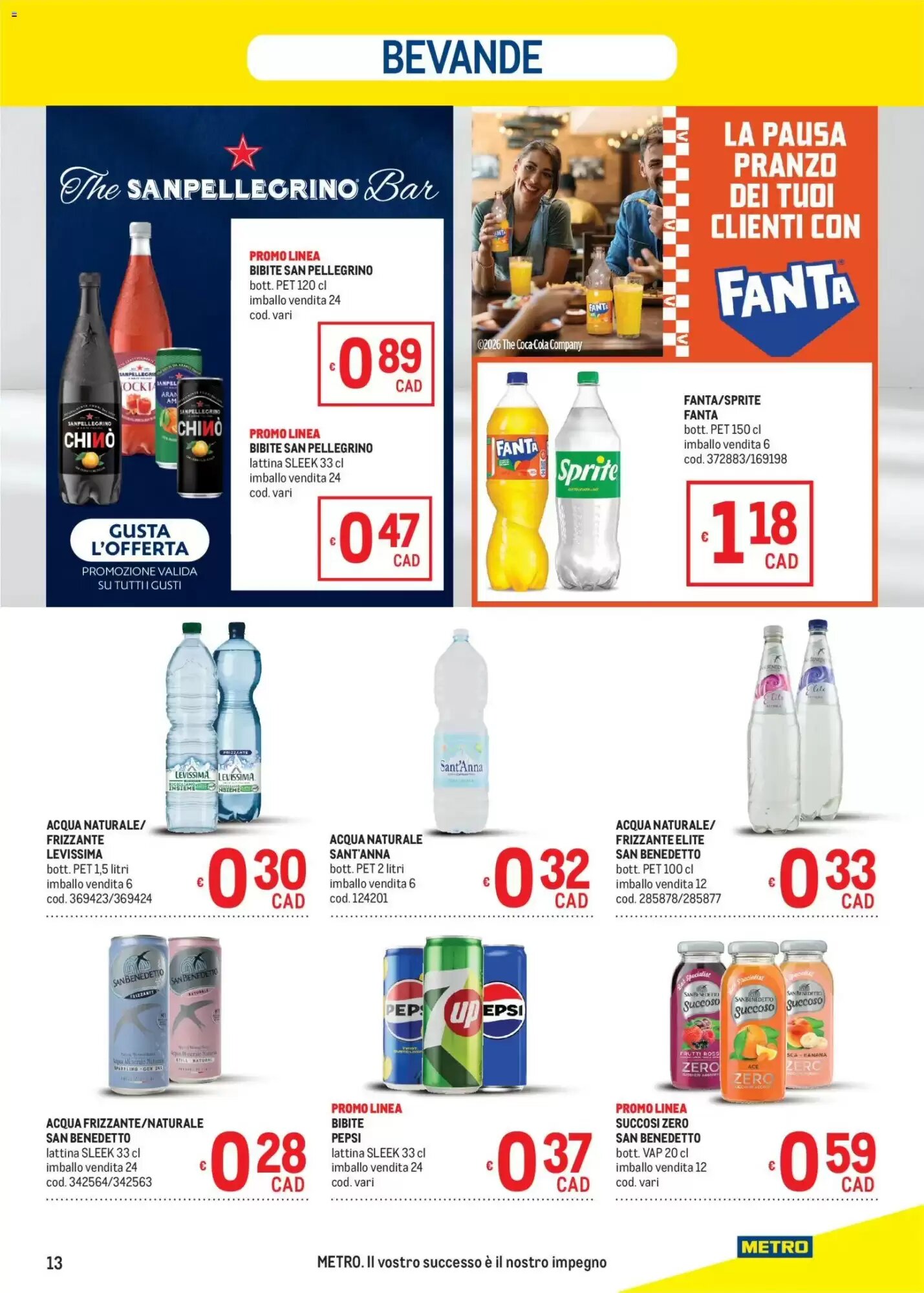 Volantino promozionale Metro  valide dal 08/10/2026 - Pagina 13.