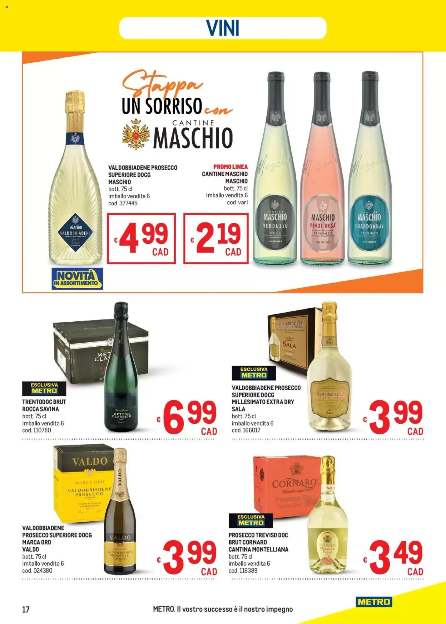 Volantino promozionale Metro  valide dal 08/10/2026 - Pagina 17.