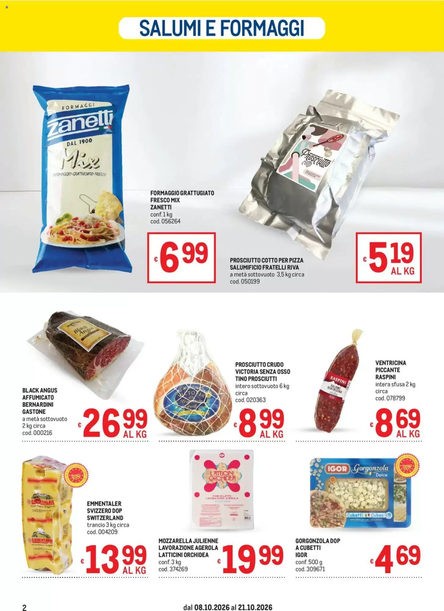Volantino promozionale Metro  valide dal 08/10/2026 - Pagina 2.