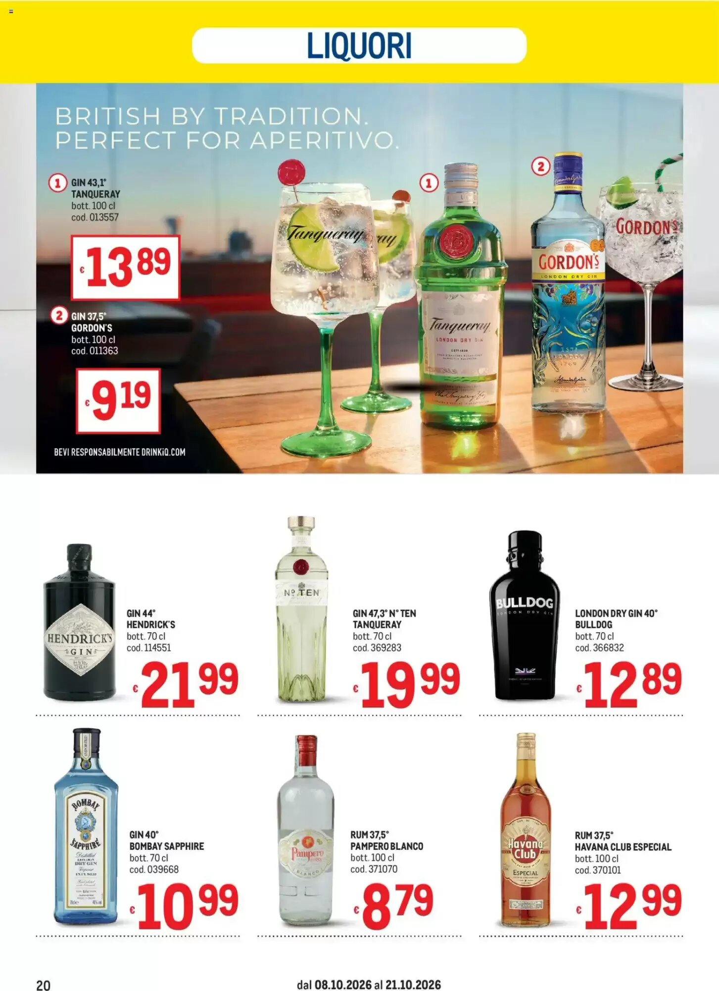 Volantino promozionale Metro  valide dal 08/10/2026 - Pagina 20.
