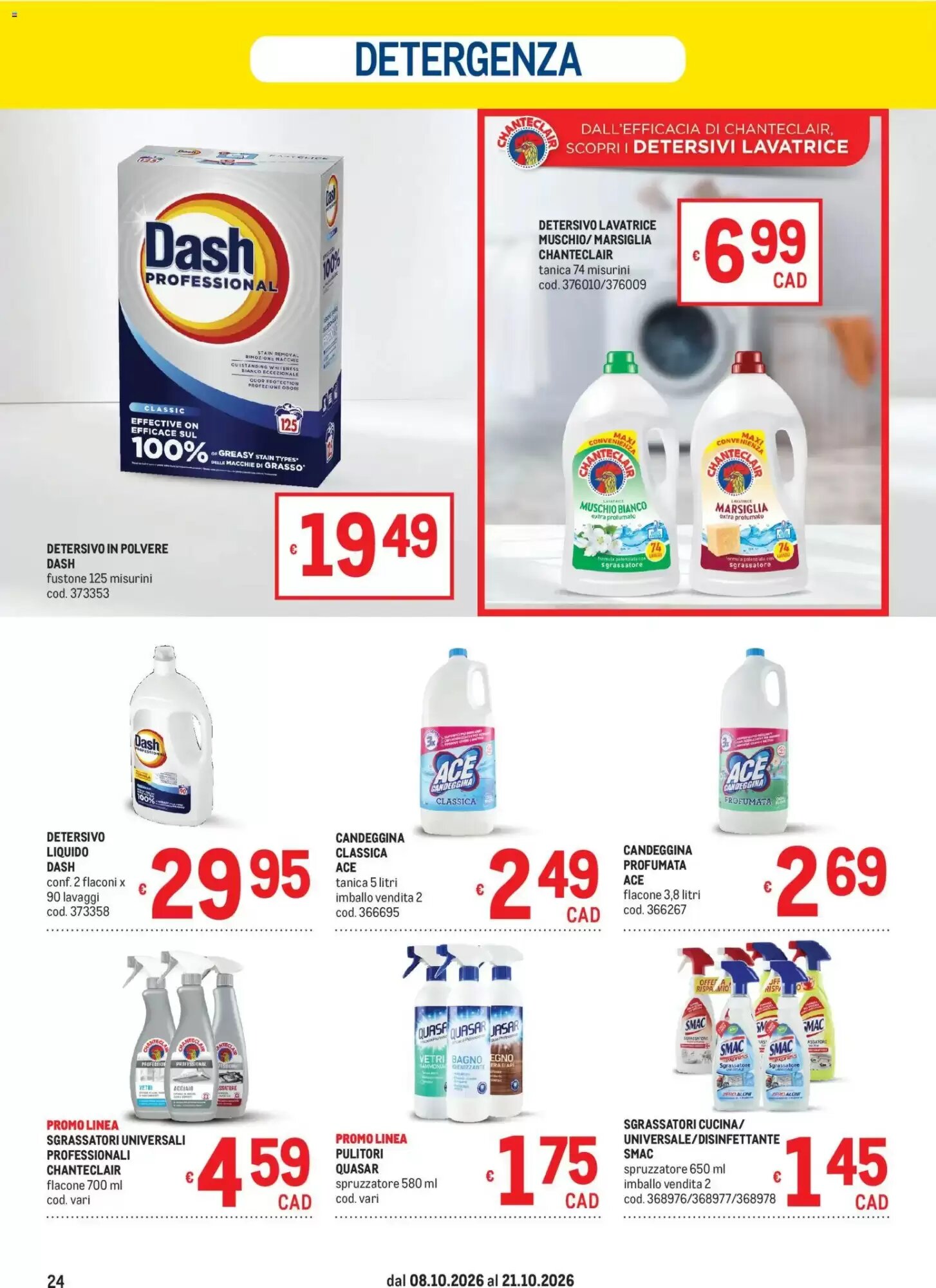Volantino promozionale Metro  valide dal 08/10/2026 - Pagina 24.