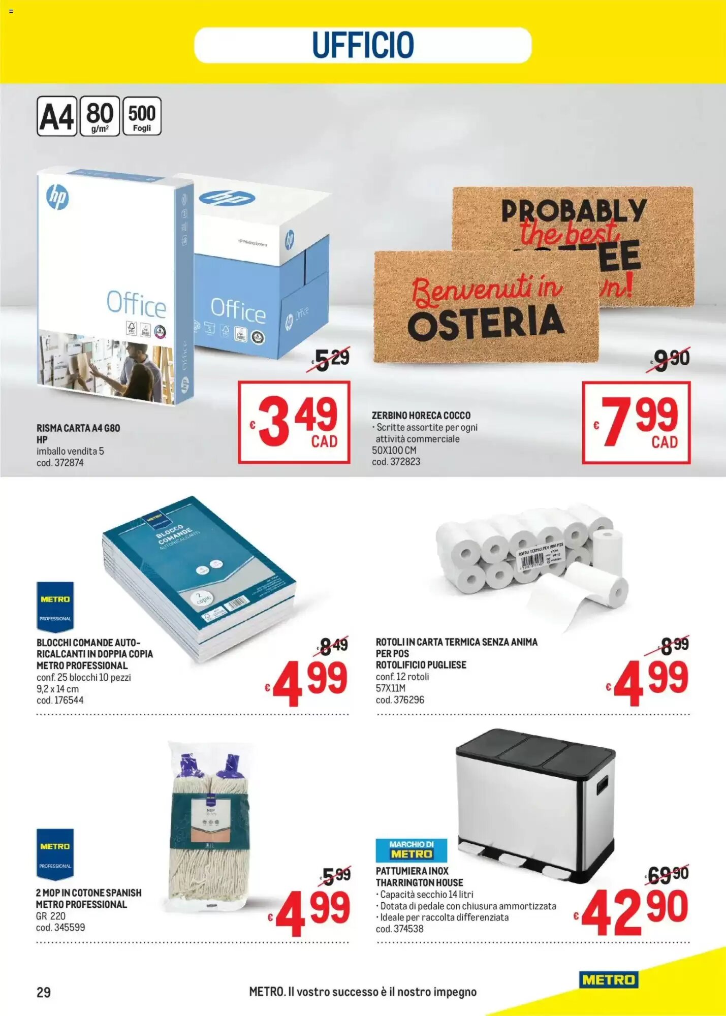 Volantino promozionale Metro  valide dal 08/10/2026 - Pagina 29.