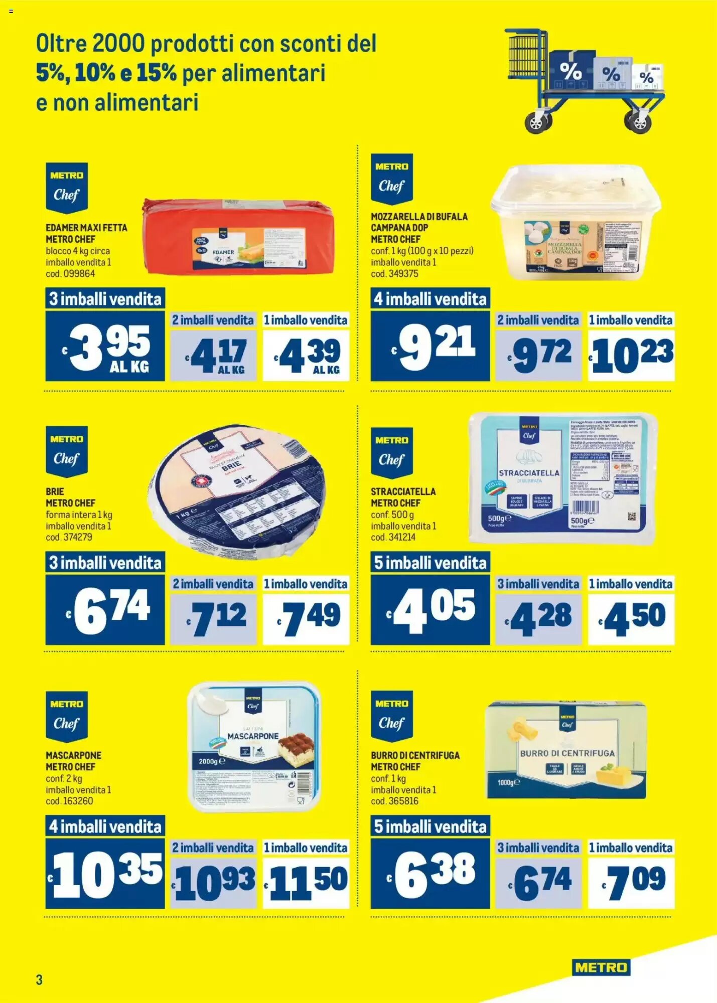 Volantino promozionale Metro  valide dal 08/10/2026 - Pagina 3.
