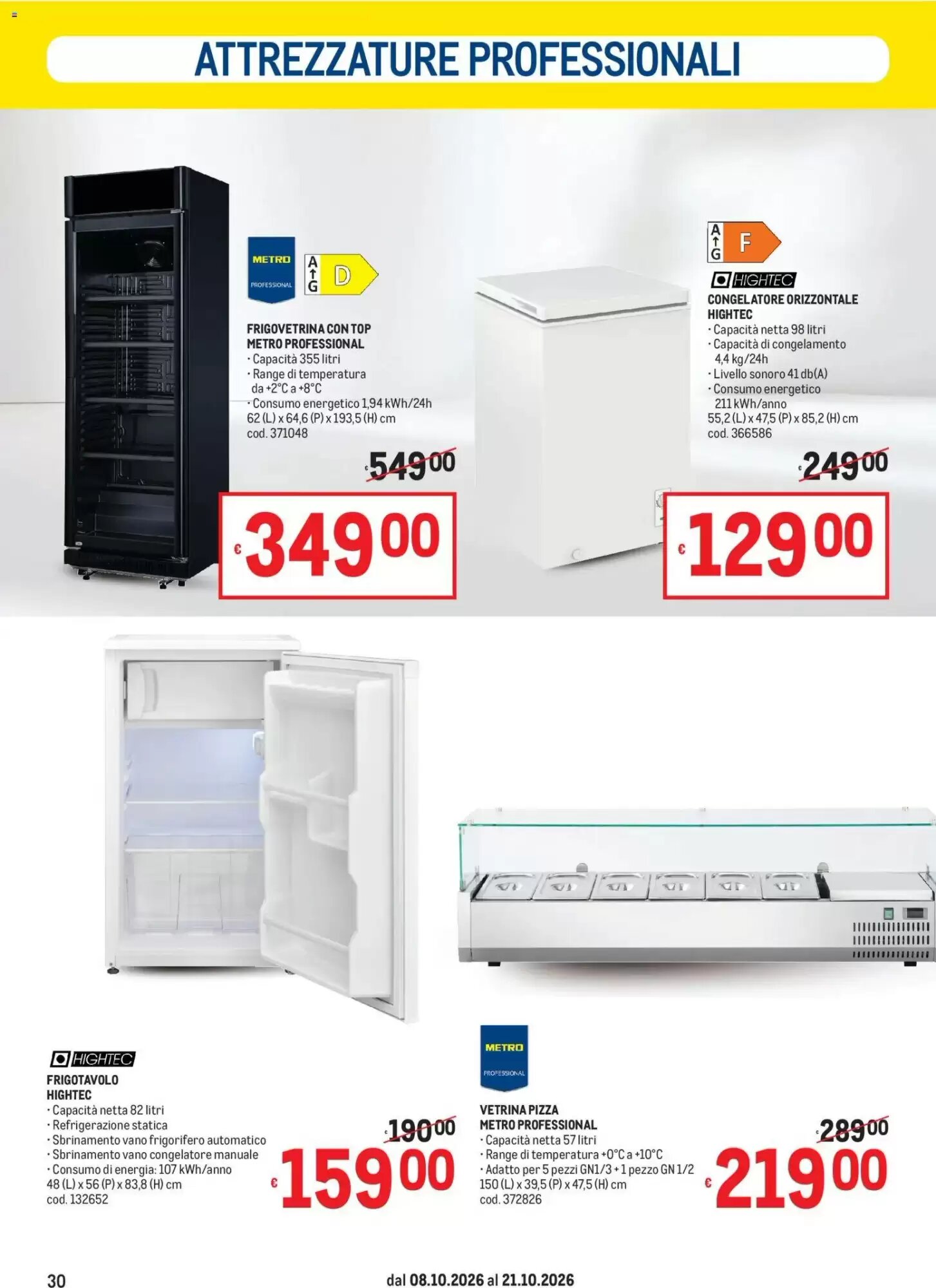 Volantino promozionale Metro  valide dal 08/10/2026 - Pagina 30.