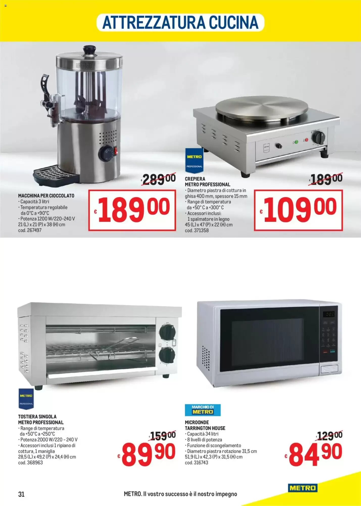 Volantino promozionale Metro  valide dal 08/10/2026 - Pagina 31.