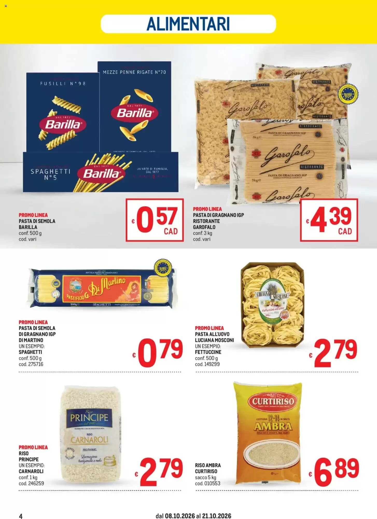 Volantino promozionale Metro  valide dal 08/10/2026 - Pagina 4.