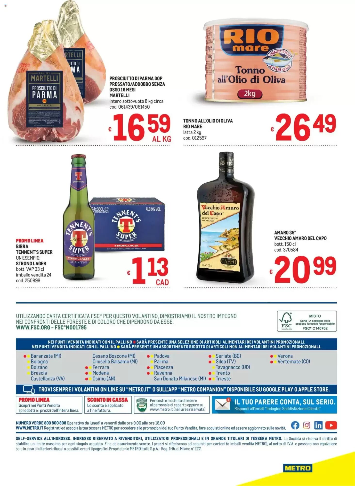 Volantino promozionale Metro  valide dal 08/10/2026 - Pagina 40.