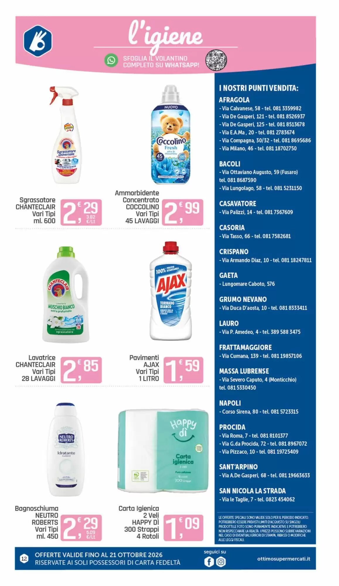 Volantino promozionale Ottimo Market  valide dal 08/10/2026 - Pagina 12.