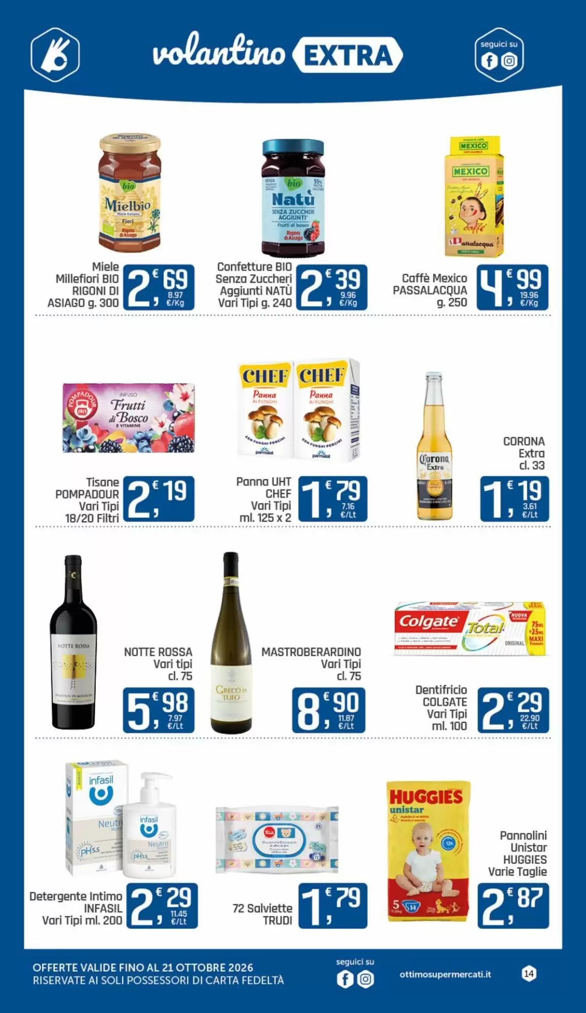 Volantino promozionale Ottimo Market  valide dal 08/10/2026 - Pagina 14.