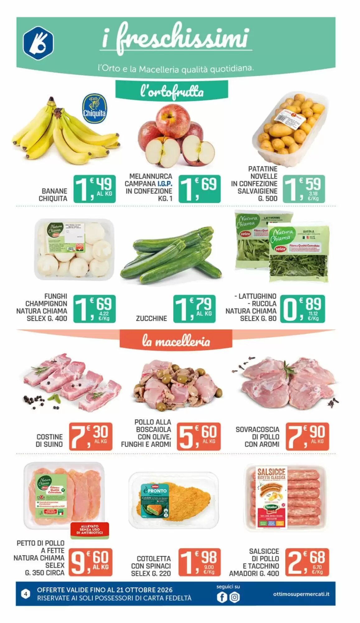 Volantino promozionale Ottimo Market  valide dal 08/10/2026 - Pagina 4.