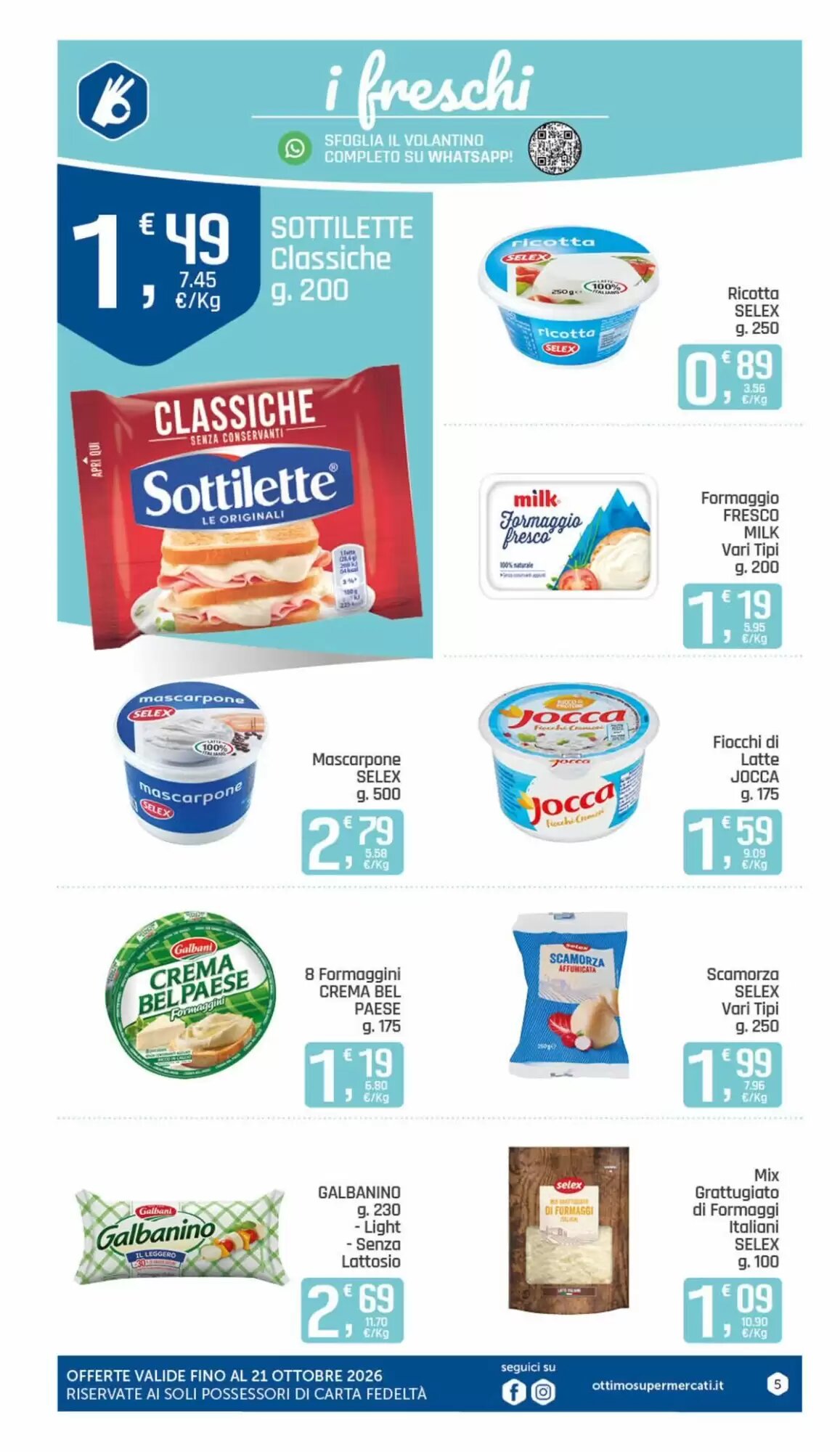 Volantino promozionale Ottimo Market  valide dal 08/10/2026 - Pagina 5.
