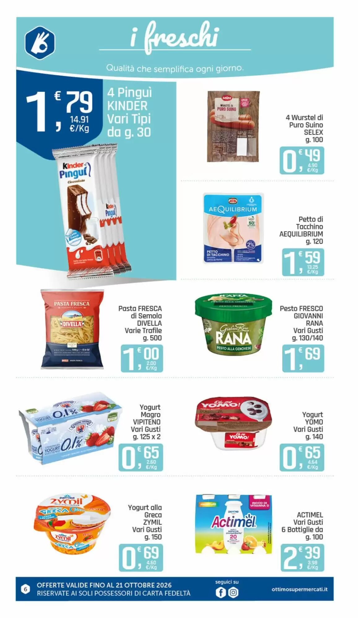 Volantino promozionale Ottimo Market  valide dal 08/10/2026 - Pagina 6.