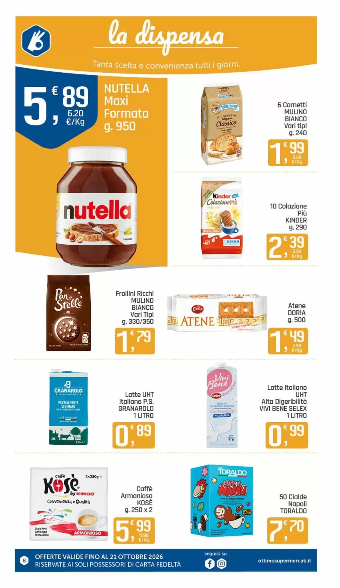 Volantino promozionale Ottimo Market  valide dal 08/10/2026 - Pagina 8.
