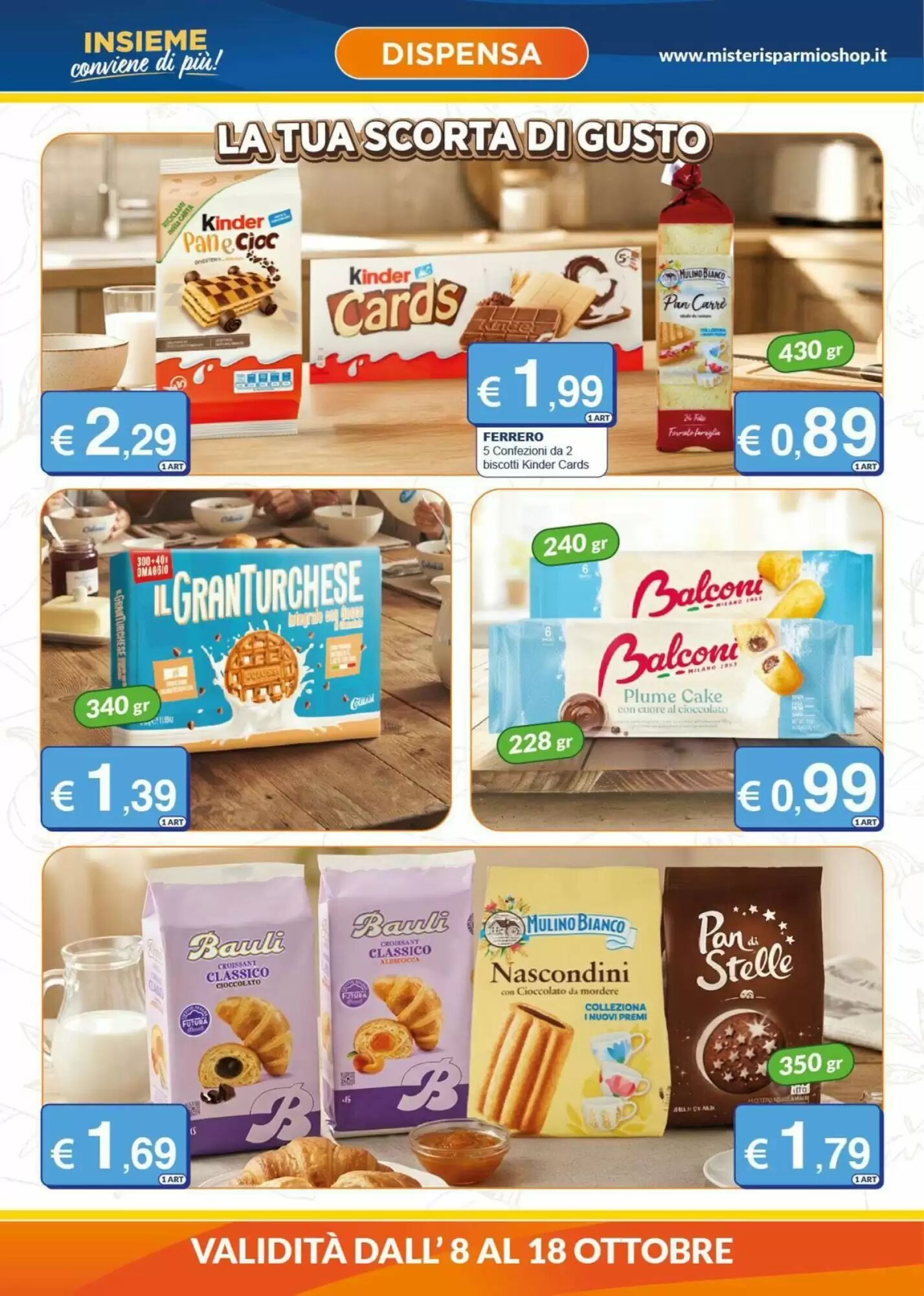 Volantino promozionale Mister Risparmio  valide dal 08/10/2026 - Pagina 2.
