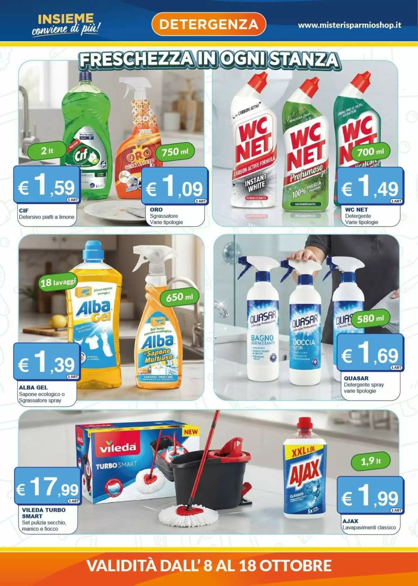 Volantino promozionale Mister Risparmio  valide dal 08/10/2026 - Pagina 4.